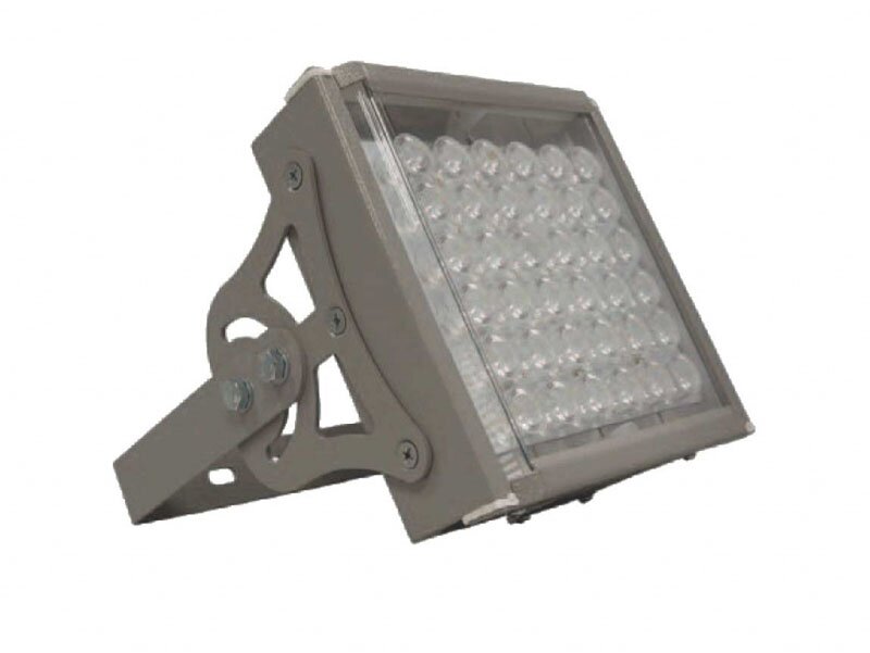 Светодиодный светильник LeaderLight 50 Вт. настенный с оптикой 40 градусов LL-ДБУ-01-050-0207-65Д LeaderLight